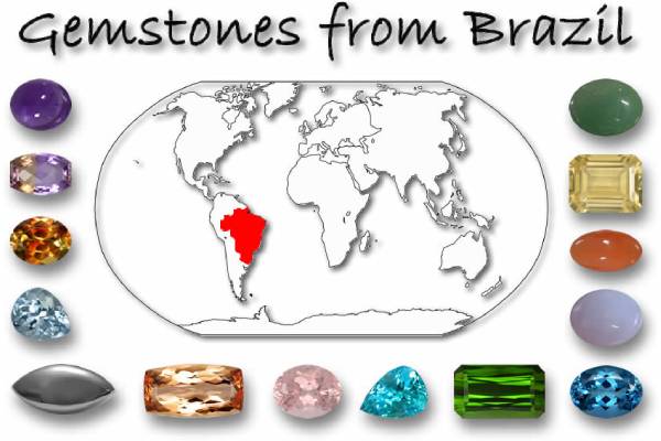 Brazilian gemstones
