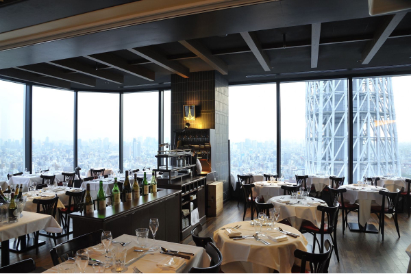 کافه ها و رستوران های توکیو اسکای تری